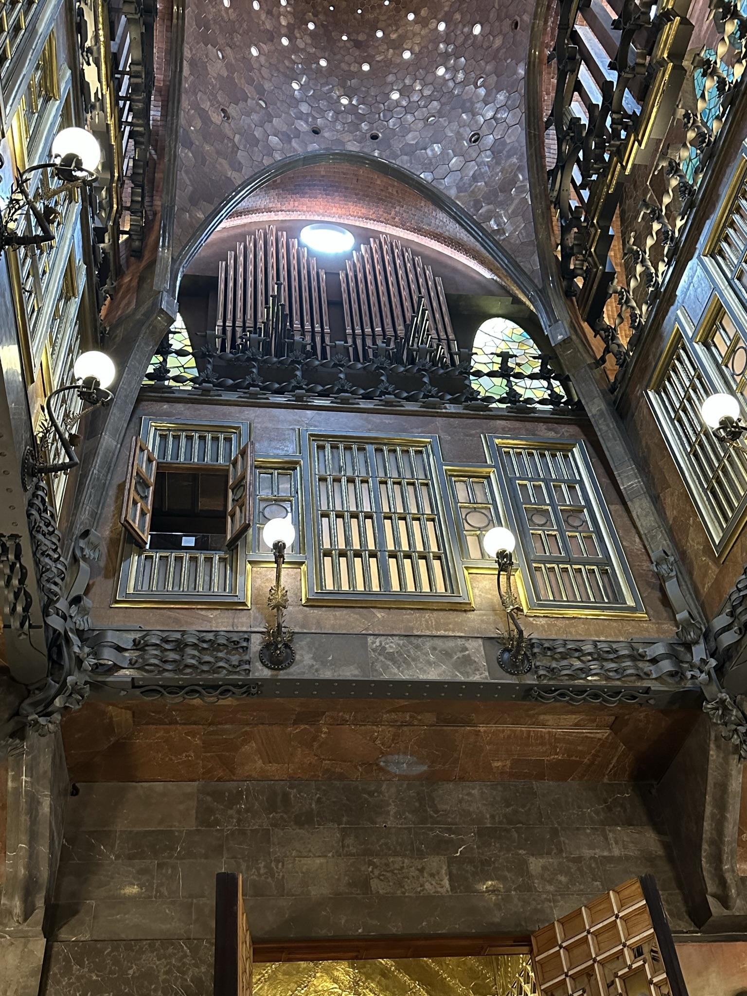 Pipe organ, if you are lucky, you can hear a song performance