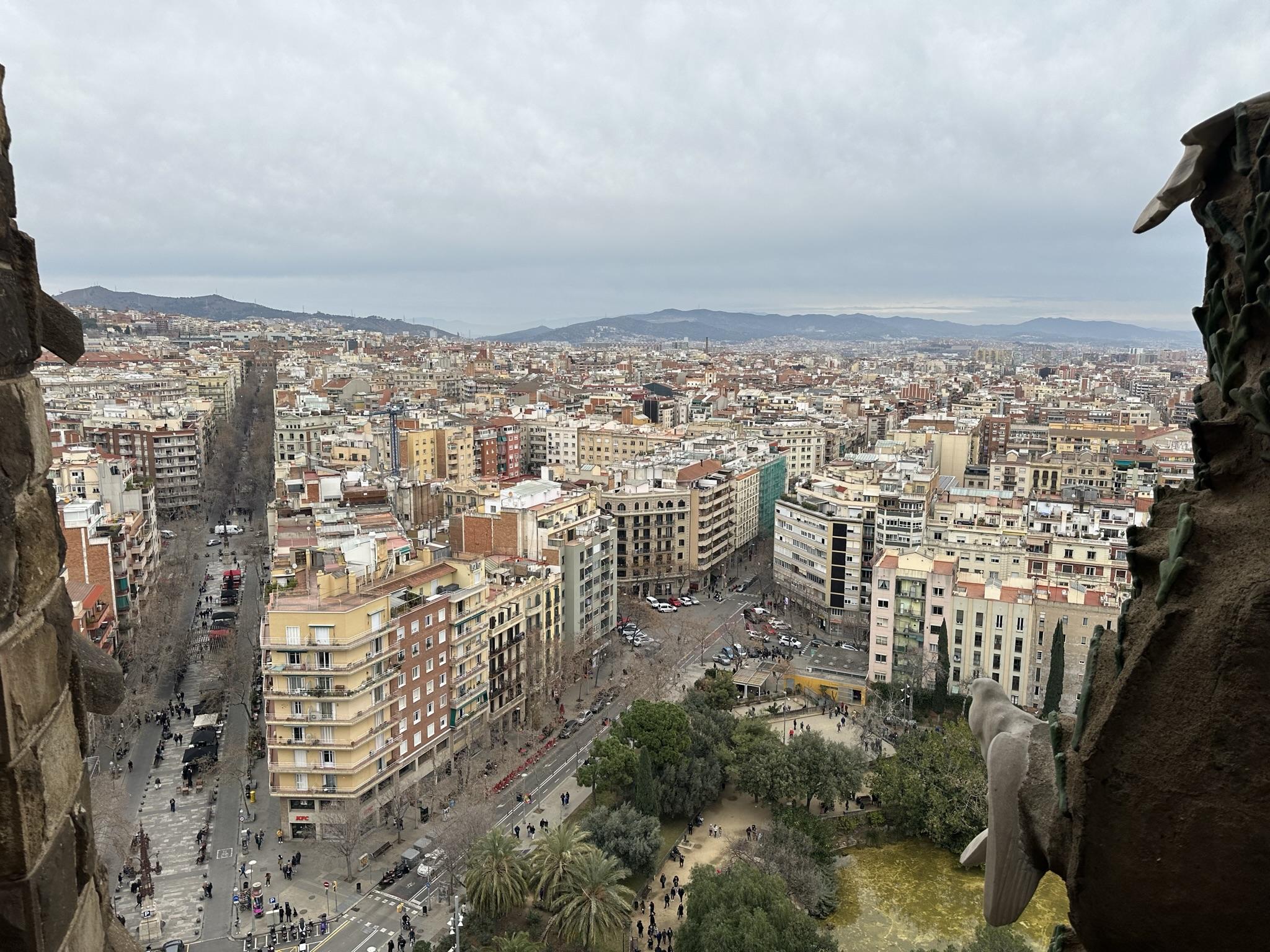 If you visit the basilica, be sure to go up one of the towers - View from the Nativity Tower