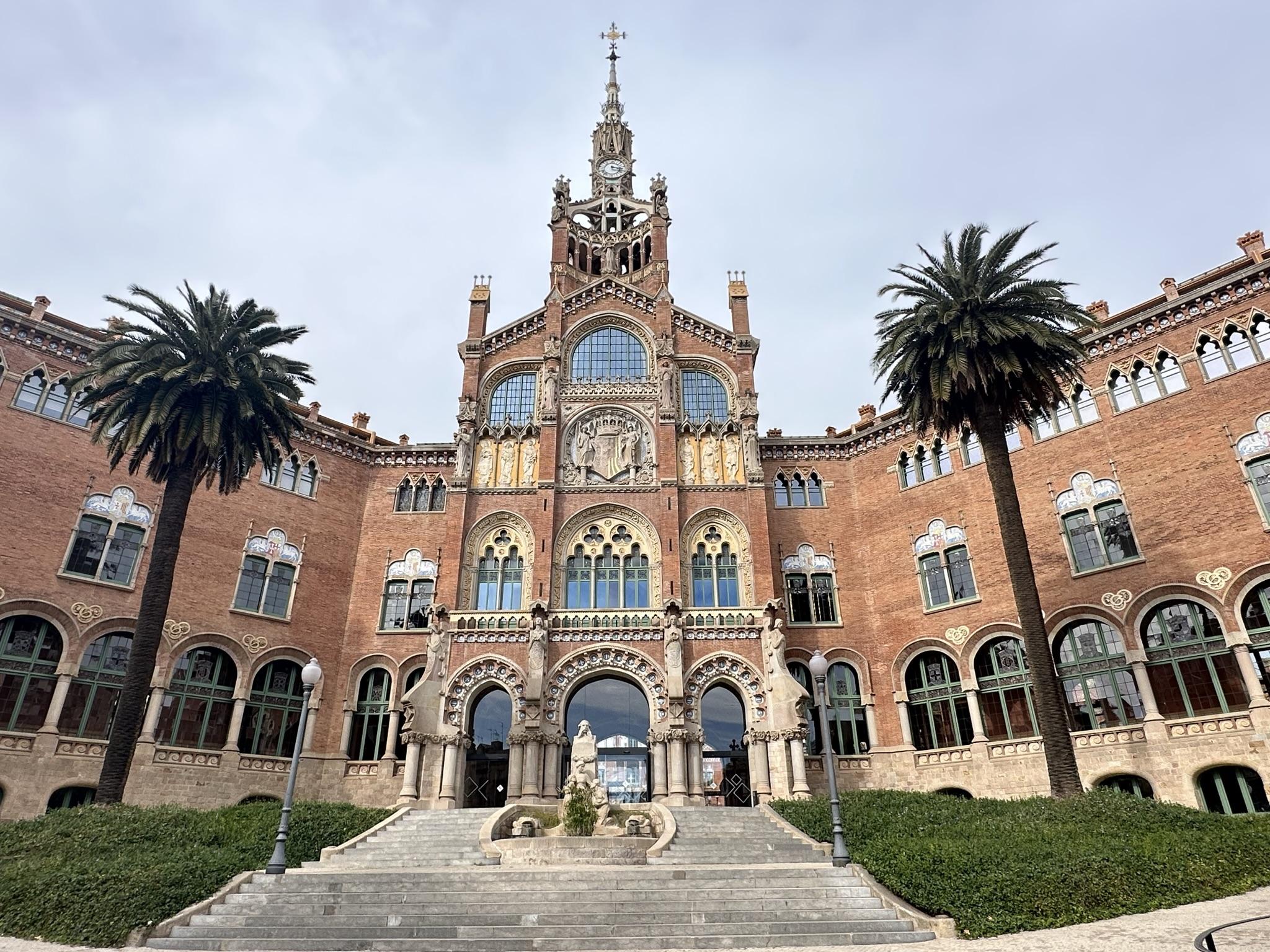 The historical hospital built between 1905 and 1930