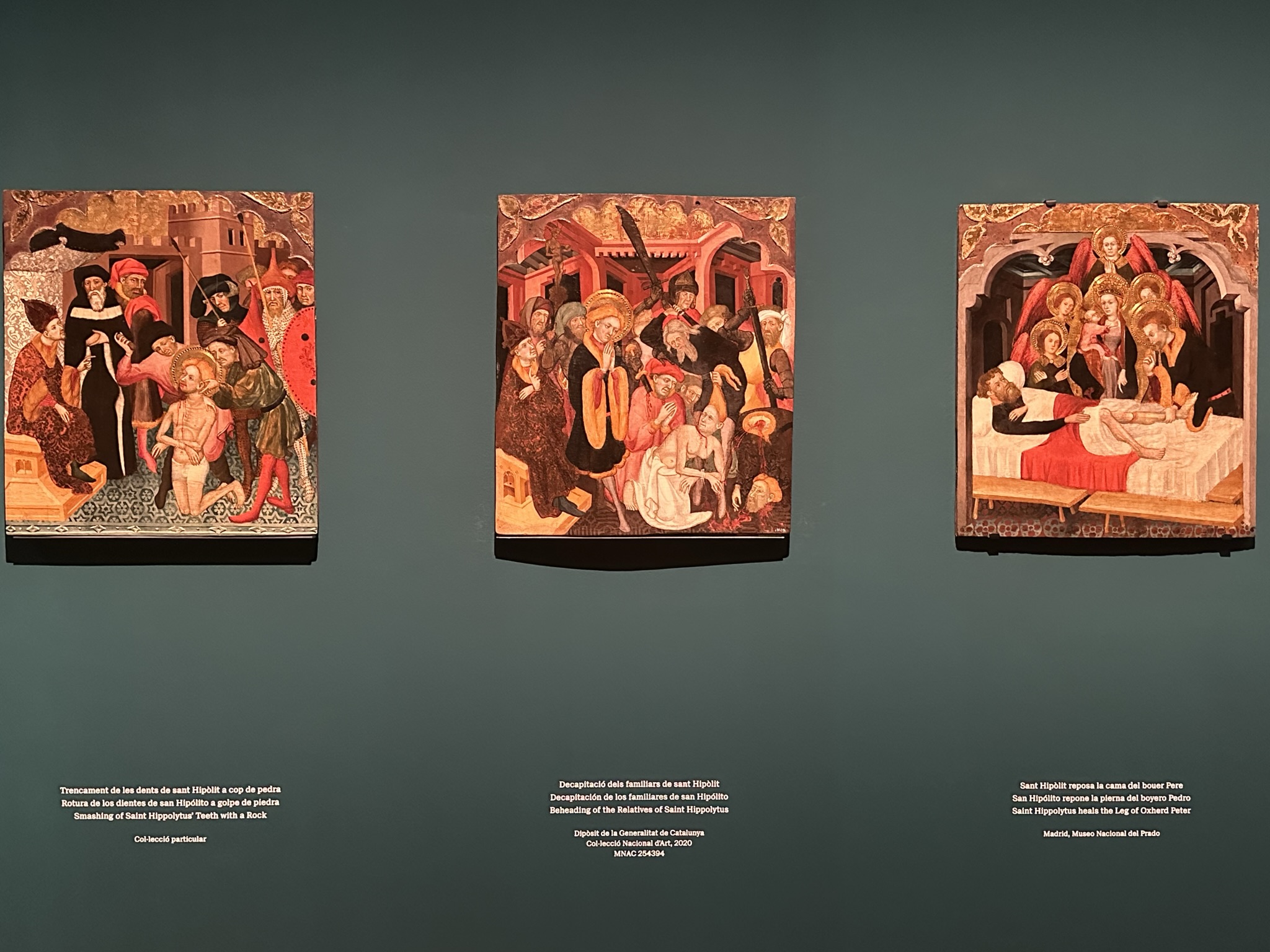 National Art Museum - medieval artists had a thing for drawing violent acts