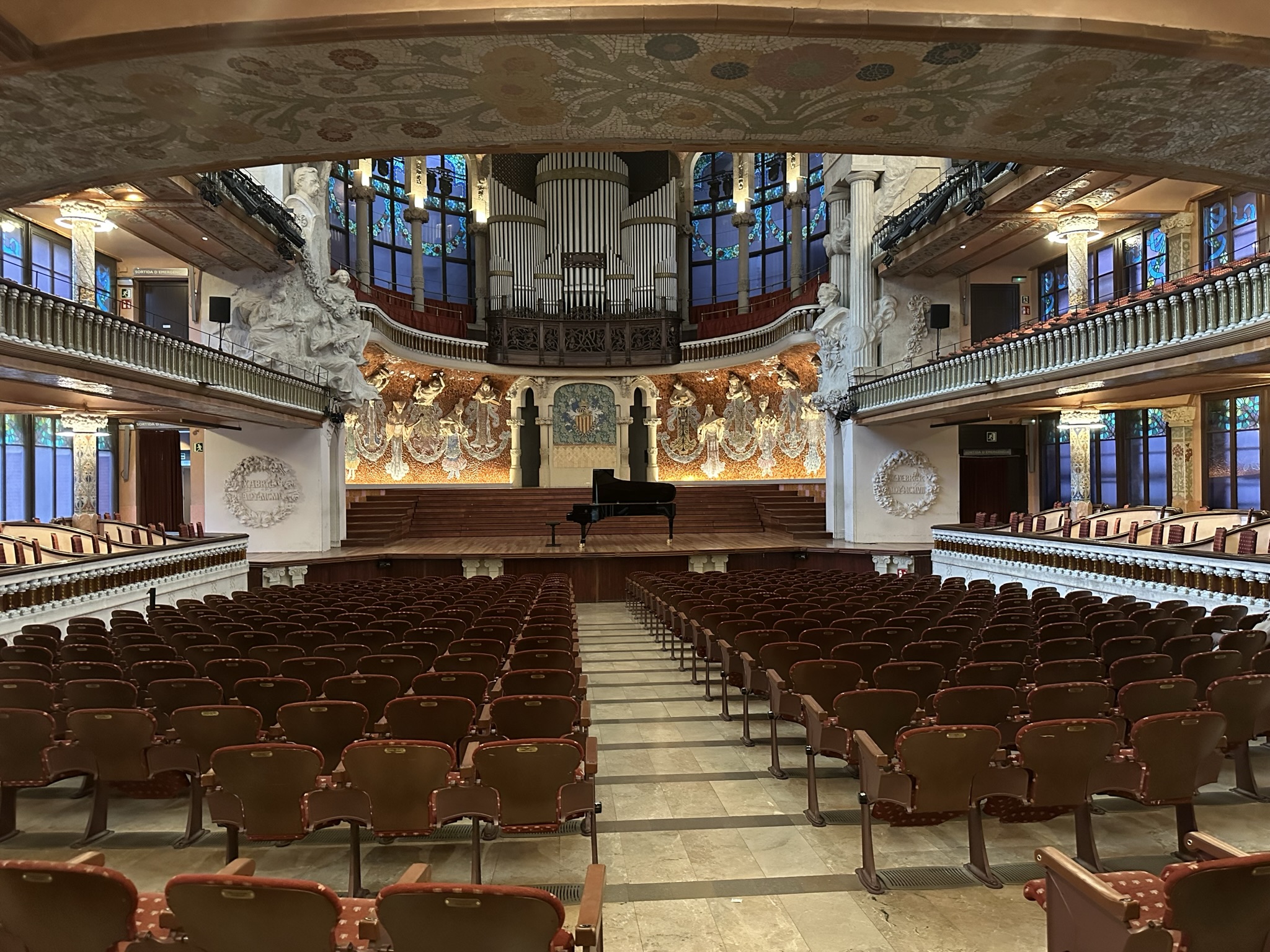 This magical concert hall was established in 1908 and now has a capacity of more than 2,200 seats.