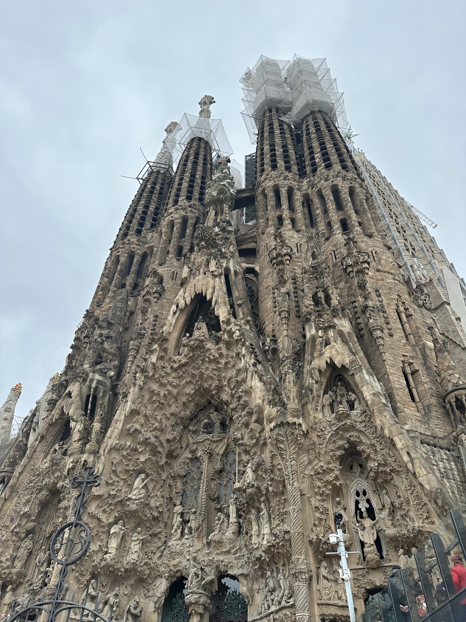 Another Gaudí masterpiece. The massive basilica's construction started on 1882 and is not finished to this day.